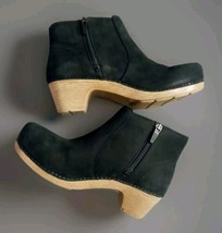 Dansko Maria Black Nubuck Boots EU 36= US 5.5 - $99.00
