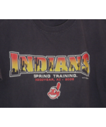 Cleveland Indians Baseball Spring Training Goodyear AZ 2009 L Navy T-Shirt - $46.31 CAD
