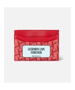 John Hatter LEGENDS LIVE FOREVER Card Holder, Monochrome Canvas &amp; Leathe... - $34.50