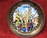 VTG 1969 Klepa Arts Frohe Weihnachten Spoon Germany Enamel Merry Christmas - $7.87