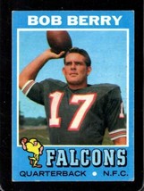 1971 Topps #195 Bob Berry Vgex (Wax) Falcons Nicely Centered *XR29789 - £2.28 GBP