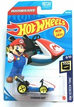 DieCast Hotwheels Mario Kart Standard Kart, 166/250 HW Screen Time 8/10 - £7.90 GBP