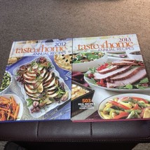 Taste Of Home Lot Of 2 Annual Recipes 2012 &amp; 2013 - £6.42 GBP