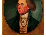 Portrait of Thomas Jefferson by Charles Willson Peale UNP Chrome Postcar... - $6.88