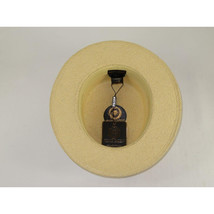 Men's Bruno Capelo Boater Skimmer Natural Straw Flat Crown BC632 Natural image 2