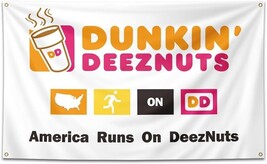 Dunkin Donuts Flag 3x5 FT Funny Banner Single Flags with 4 Grommets 90x1... - €5,41 EUR Dunkin Donuts Flag 3x5 FT Funny Banner Single Flags with 4 Grommets 90x1... - €5,41 EUR