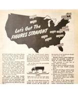 1944 Fruehauf Trailer Company Advertisement WW2 Era Trucking Detroit DWP7B - €21,44 EUR