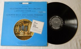 E. Power Biggs &amp; Daniel Pinkham-Six Concerti for Two Organs-Soler-Columb... - £7.32 GBP