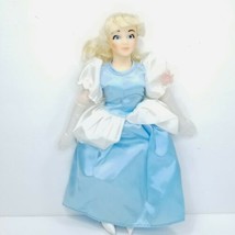 Cinderella Doll Rare Disney Princess Rubber Head Applause With Tag 12&quot; Vintage - £23.35 GBP