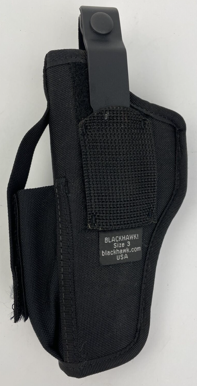 OEM BLACKHAWK Multi-use Ambidextrous Nylon Holster with Magazine Pouch S... - $27.71
