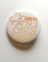 Nirvana 2014 Licensed Original Pinback Badge Pin Button Grunge Rock Musi... - £12.10 GBP