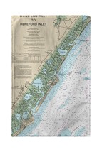Betsy Drake Little Egg Inlet to Hereford Inlet - Avalon, NH Nautical Map Beach - £54.60 GBP