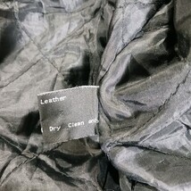 Vintage Hind Men's Black Motorcycle Jacket Genuine Leather Heavyweight Lined XL image 6