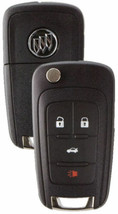 NEW Buick Allure 2010-2012 Remote Flip Key Fob OHT01060512 USA Stock A+++ - £11.16 GBP