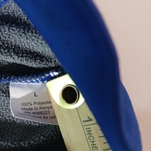 BCG Men's Blue & Gray Pullover Long Sleeve Hoodie Sweatshirt Pockets Size Large image 6