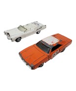 1981 Vintage Ertl Dukes of Hazard General Lee and Boss Hogg 1:64 Junkyar... - $19.39