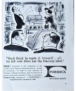 Formica worlds most famous laminated plastic ohio cyanamid-1962 Vintage ... - $12.33