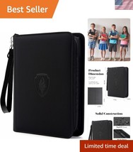 Durable Black Card Collection Album, 320-Card Capacity &amp; Acid-Free Prote... - $560.27 MXN