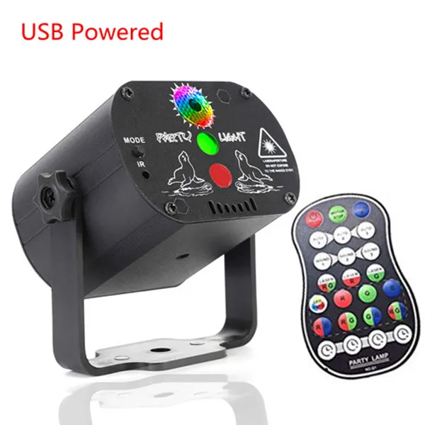 Disco Light Mini USB Charge Strobe Party Stage Lighting Effect Voice Control Las - £156.01 GBP
