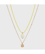 Pearl Multi-Strand Necklace - A New Day Yellow - £7.63 GBP