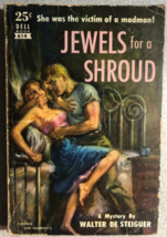 JEWELS FOR A SHROUD by Walter De Steiguer (Dell) mystery paperback - £10.12 GBP