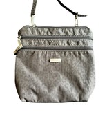 EUC BAGGALLINI Womens Crossbody Bag Brown Animal Print Nylon Lightweight... - €11,32 EUR