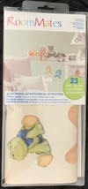 Baby Animals Wall Stickers New 23 Stuffed Animal Decals Boys Girls Nursery Decor - £9.48 GBP