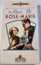 Rose-Marie (VHS 1988) Jeanette MacDonald Nelson Eddy B&amp;W 1936 NEW SEALED - £7.79 GBP