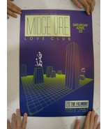 Midge Ure Poster Fillmore April 22 1989 F89 Ultravox Thin Lizzy - $61.43 CAD