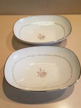 Vintage Noritake Mayfair 6109 China Set of Two Vegetable Bowls Made In J... - £19.40 GBP