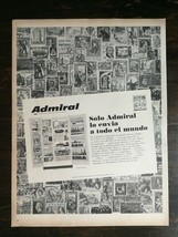 Vintage 1965 Admiral Refrigerator Spanish Espanol Full Page Original Ad - £5.22 GBP