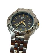 Men&#39;s Pulsar SOLAR Stainless Steel Wrist Watch 100m Date V145-X003 - $2,636.68 MXN