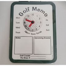Golf Memo Dry Erasable Message Board With Marker New Unopened - $16.49