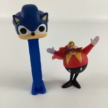 Sonic The Hedgehog Pez Candy Dispenser Doctor Eggman Figure Backpack Hanger Lot - £19.50 GBP