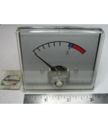 Panel Meter Denshi-Keiki No-320 1-524-034-13 3-1/8 x 2-3/4 0-VU - Used Q... - £22.41 GBP