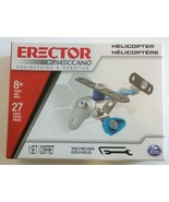 Erector by Meccano - HELICOPTER Metal MODEL BUILDING KIT Toy Arts/Crafts - $3.99