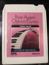 8 track-Brian Auger&#39;s Oblivion Express-Live Oblivion Vol 2-REFURBISHED &amp; TESTED! - £12.44 GBP