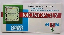 Vintage 1961 Monopoly Board Game By Parker Brothers Sealed New  TSA - $179.99