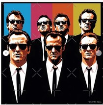 Reservoir Dogz Poster - 33.1&quot; x 33.1&quot; - Semi Gloss - $37.95