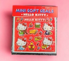 Sanrio Hello Kitty Mini Soft Seals Puffy Stickers Japan Vintage 1976 - $69.29