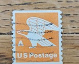 US Stamp &quot;A&quot; Eagle Used Orange - $0.94