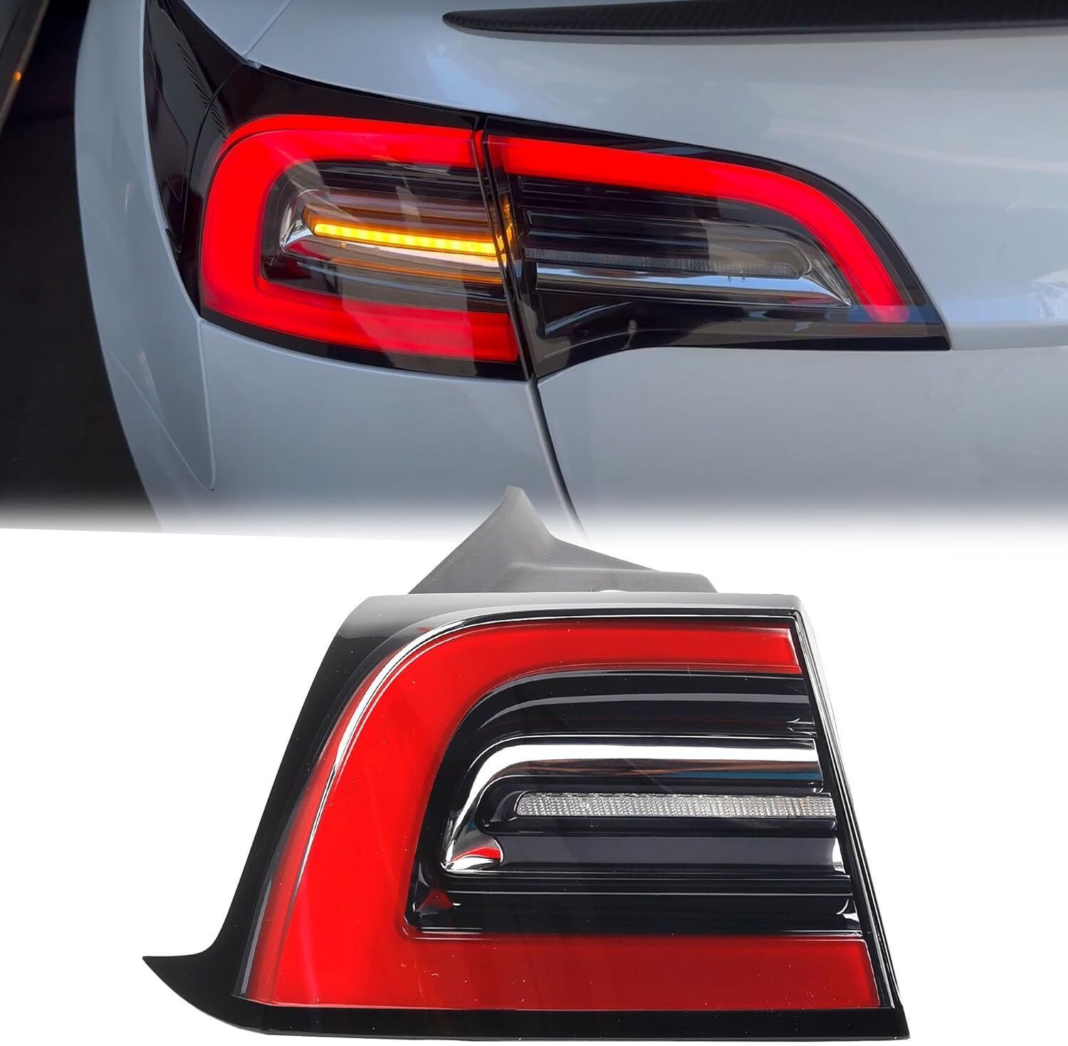 Dasbecan Rear Left Outer Tail Light Assembly Led Lamp Compatible With 20... - $195.60