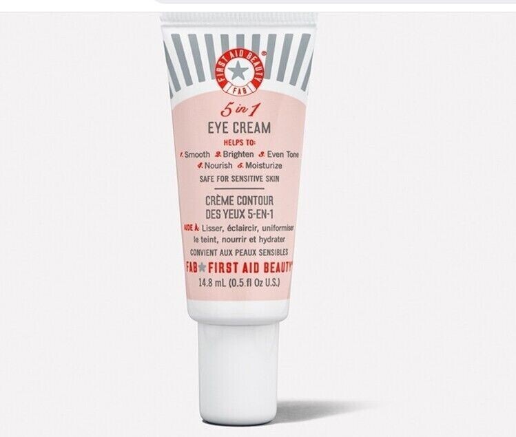 Fab First Aid Beauty 5 in 1 Eye Cream 0.5 oz Smooth Brighten Nourish - $17.79