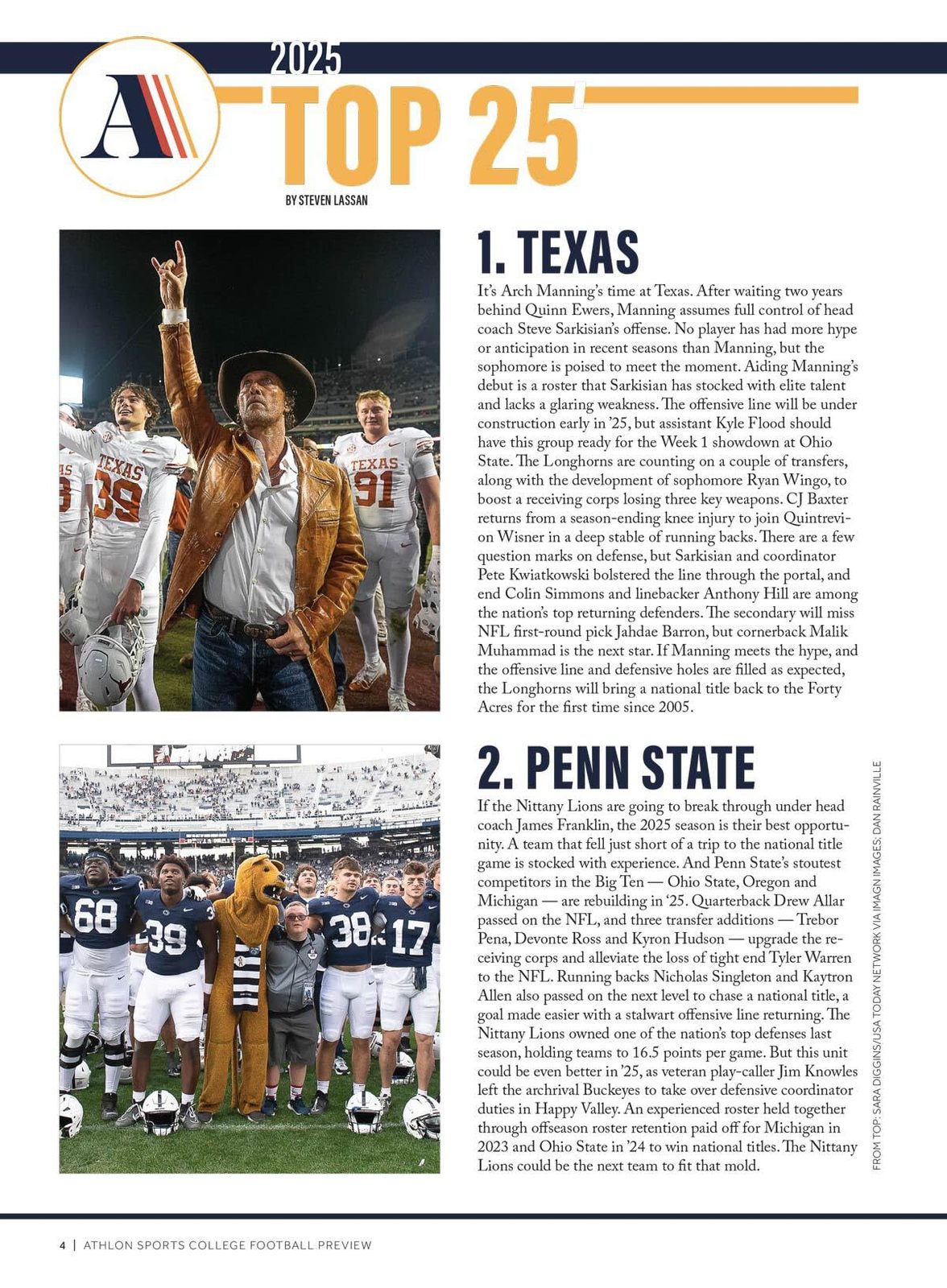 College Football Preview - Athlon Sports 2025: 136 FBS Team Previews, Expert Ana Item image 12