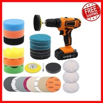 Ultimate 41 Pieces Headlight Restoration Kit - Sanding Discs &amp; Buffing S... - $27.15