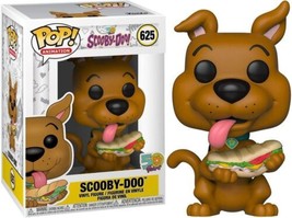 Scooby-Doo! 50th Ann Scooby-Doo with Sandwich Vinyl POP Figure #625 FUNKO NIB - £13.88 GBP