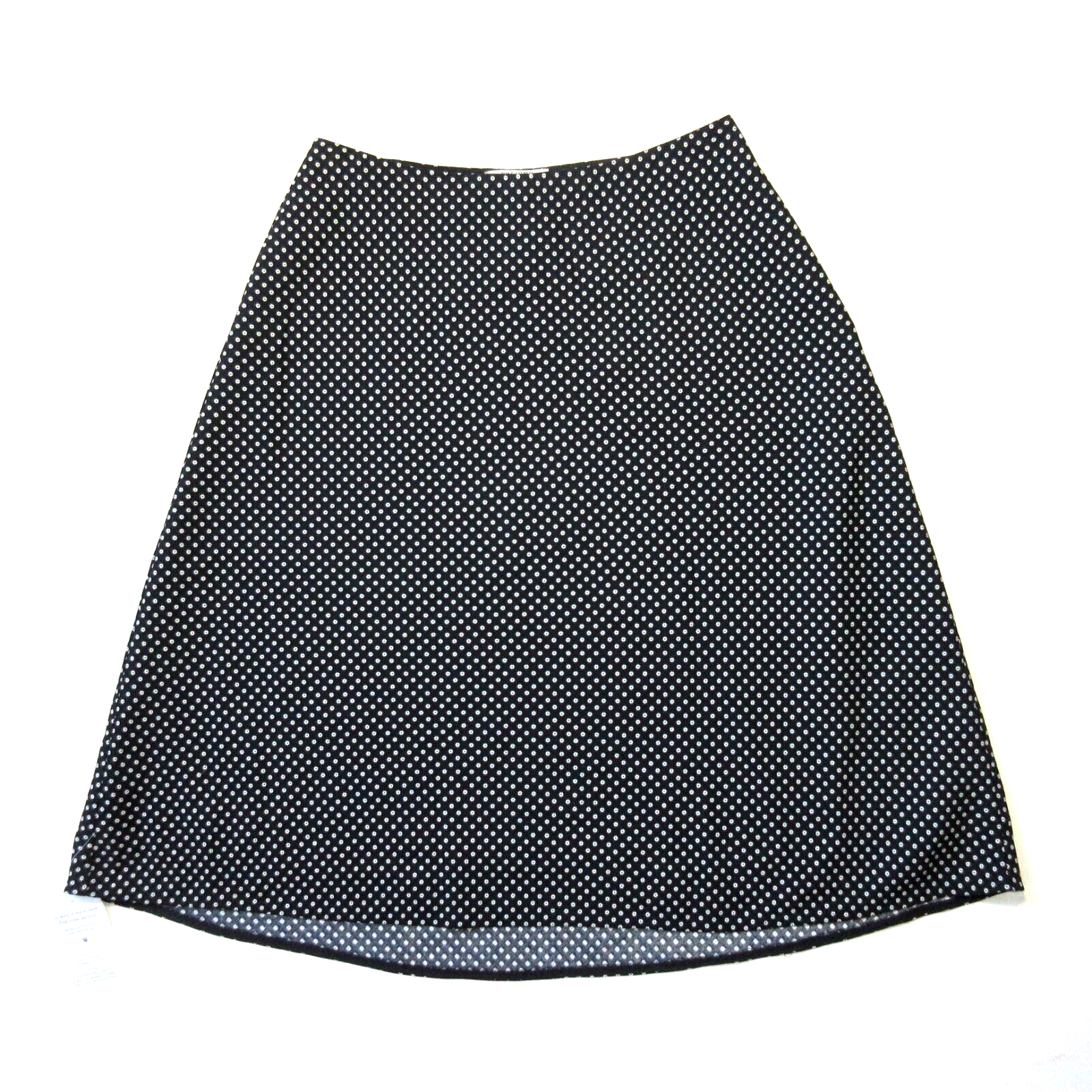 Primary image for NWT MM. Lafleur Suffolk in Black Ivory Checker Print A-line Flare Skirt 4 $165