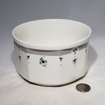 VTG Royal Doulton Calico Blue 5&quot; Souffle Baking Dish Bowl England Discon... - £15.14 GBP