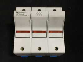 Ferraz-Shawmut US6J3I 3 Fuse Holder Module with Light Alarm 60Amp  - $22.60