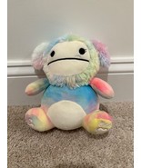 Squishmallows 8”  Zaylee Big Foot Rainbow Tie Dye Plush - $9.49